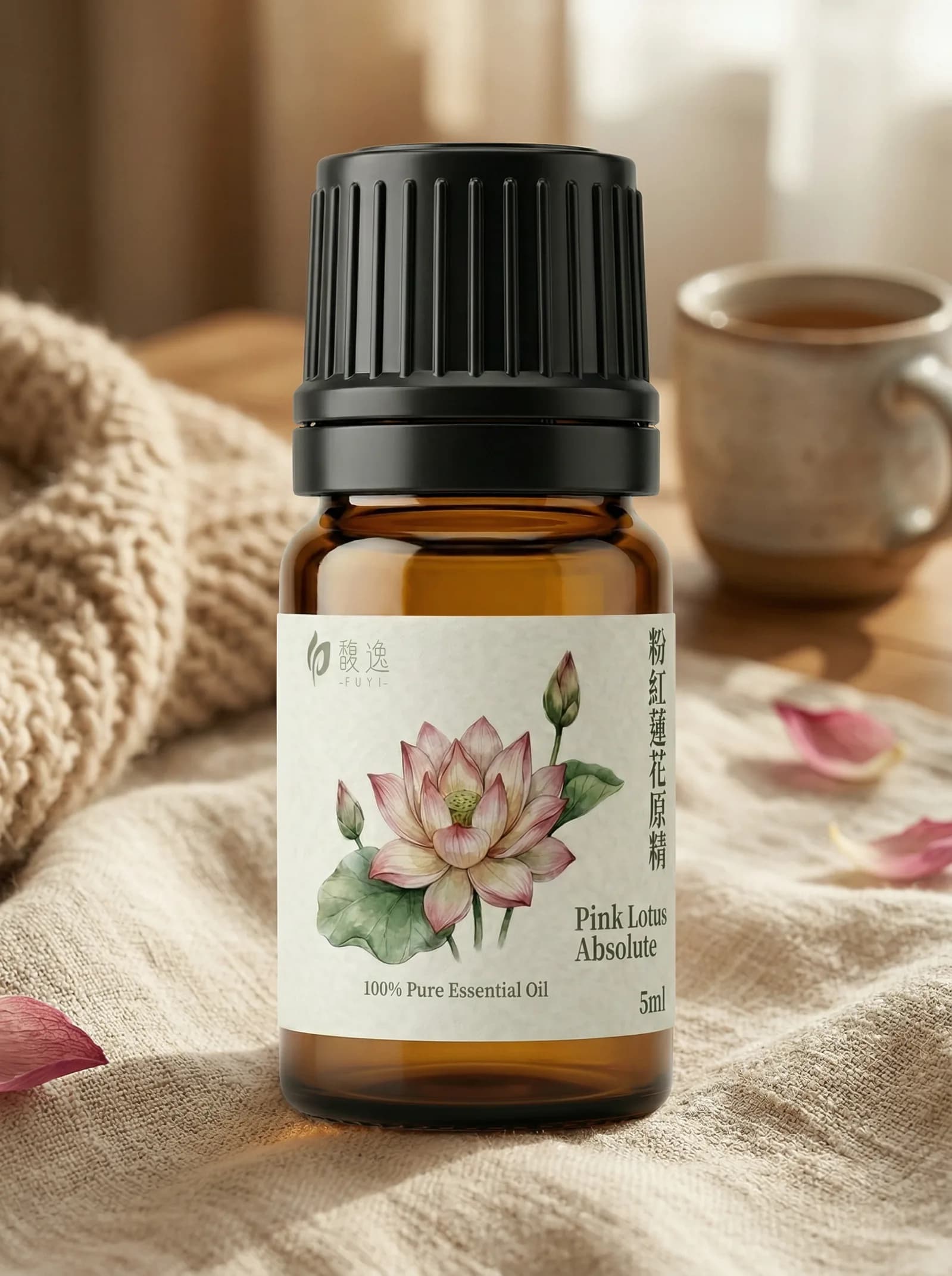 粉紅蓮花原精 / 聖蓮情緒陪伴使用情境
